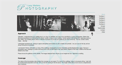 Desktop Screenshot of lucywaltersphotography.co.uk